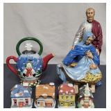 VINTAGE CERAMIC HOLIDAY FIGURINES, ORNAMENTS & MORE