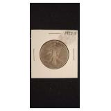 1923-S WALKING SILVER LIBERTY COIN