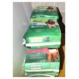 Ladies depends underwear, size L, eight packages, see pictures for details.