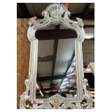 Ornately framed occasional mirror, see pictures for details.