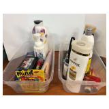 Assorted hygiene products to include shampoo, lotion, body wash, Carmex, and more. Tubs are not included, see pictures for details.