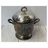 Oneida silver plated ice bucket, see pictures for details.