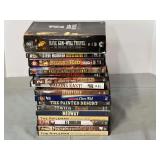 Assorted DVDs, mostly western themed, approximately 15+, see pictures for details.