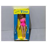 Vintage twistable Tina doll by Totsy, comes with original box, see pictures for details.