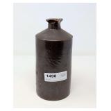 ANTIQUE SALT GLAZED POTTERY INK BOTTLE