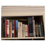 SHELF OF ASSORTED BOOKS - UP BED 3