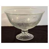 Sunroom… Pedestaled centerpiece bowl, believed to be Southern Living At Home, see pictures for details.