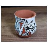 HANDMADE, HAND-PAINTED, AND HAND SIGNED NATIVE AMERICAN POTTERY