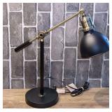 BLACK FULLY ADJUSTABLE DESK LAMP