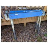 KOBALT ADJUSTABLE HEIGHT METAL SAW HORSES