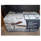 HAMPTON BAY 44-IN CEILING FAN WITH ORIGINAL BOX