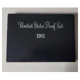 1981 UNITED STATES MINT PROOF SET