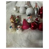 Lot # 0052 set of 22 Christmas Ornaments Box # 10