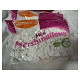 Lot # 0121 set of three bags of mini marshmallows