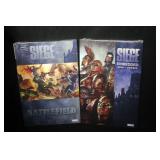 SIEGE BATTLEFIELD & EMBEDDED HARDCOVERS