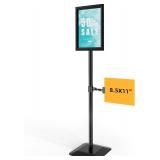 Adjustable Sign Stand for Display  62" Tall Heavy