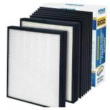 Premium 2 HEPA Replacement Filter Pack with 6 Acti