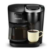 Keurig K-Duo Essentials Black Single-Serve K-Cup P