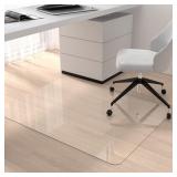 Placoot Clear Office Chair Mat for Hardwood Floors