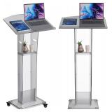 Acrylic Podium Pulpit Stand | Modern Deisgn Portab