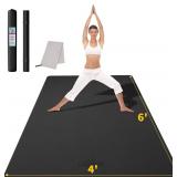 CAMBIVO Large Yoga Mat (6