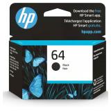 4 Pack HP 64 Black Ink Cartridge | Works with HP E