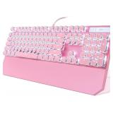 Camiysn Typewriter Style Mechanical Gaming Keyboar