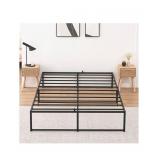 $118 gaomon Twin Size Metal Bed Frame  Platform Be