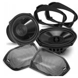 $251 BOSS Audio Systems BHD14 Harley Davidson 6 x