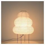 Desk Rice Paper Floor Light 15.75" Nordic Design R