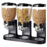 Sidonian Triple Food Dispenser Cereal Containers S