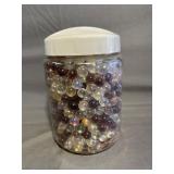 Iridescent assorted Decorative Marbles