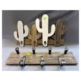 Two - Decorative Wall Coat Hangers 20ï¿½x4.25ï¿½,