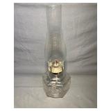 Lamplight Farms Glass Oil Lamp with chimney 16"