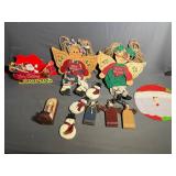 Assorted Wood Christmas Decorations