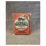 1982 Topps Baseball Wax Pack with 15 Cards