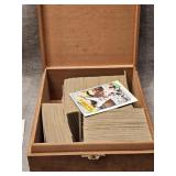 1980 Topps Baseball Cards In Wood Box