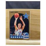 1990 NBA HOOPS Larry Bird All Star Tear out SSP