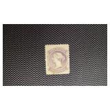 1860 Nova Scotia #9 Stamp 2¢ Queen Victoria