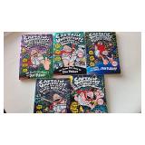 Captain Underpants Kids Books Lot