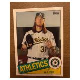 2020 TOPPS A.J. PUK ROOKIE INSERT