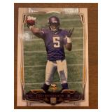 2014 TOPPS TEDDY BRIDGEWATER ROOKIE