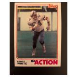 1982 TOPPS RANDY WHITE IN ACTION