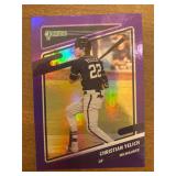 2021 DONRUSS CHRISTIAN YELICH INSERT