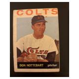 1964 TOPPS DON NOTTEBART