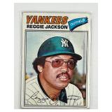 1977 TOPPS HOF REGGIE JACKSON CARD