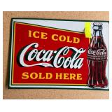 Vintage Coca-Cola Tin Sign