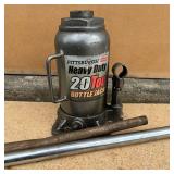 Pittsburgh Heavy Duty 20 Ton Bottle Jack