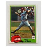 1981 TOPPS HOF TOM SEAVER CARD