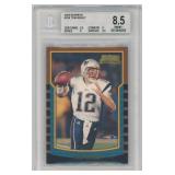 2000 Bowman Tom Brady Rookie BGS 8.5 Authenticated